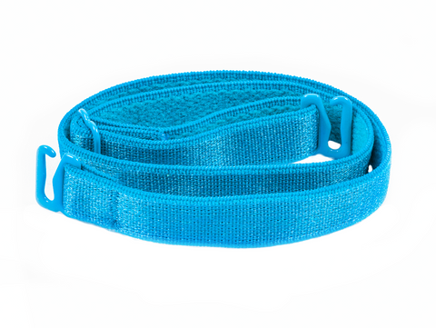Aqua Blue replacement or detachable bra straps