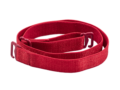 Red detachable or replacement bra strap