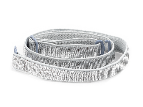 Silver Lurex detachable or replacement bra strap