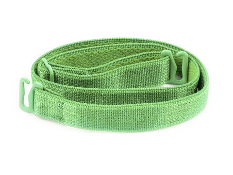 Green detachable or replacement bra strap