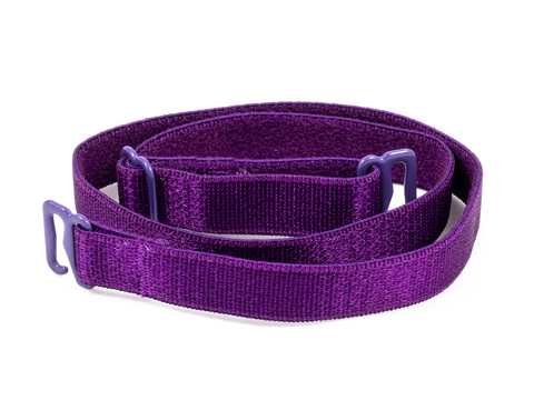 Purple detachable or replacement bra straps